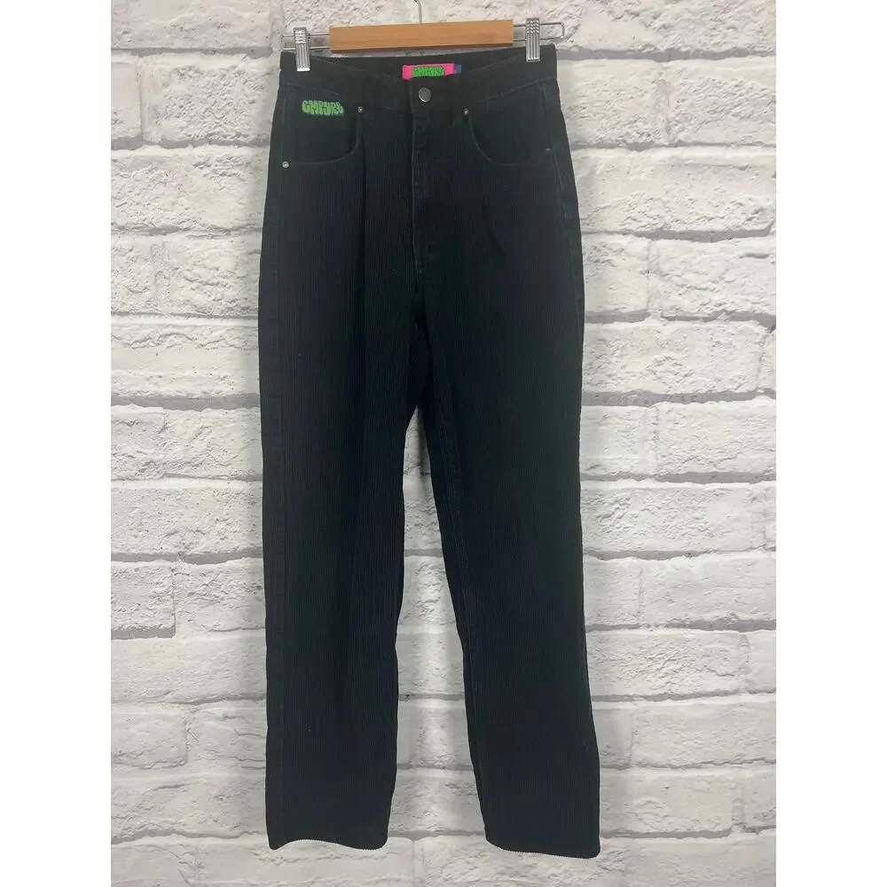 Empyre Women's 2 Grunge Streetwear Y2K Indie High Rise Tori‎ Corduroy Pants